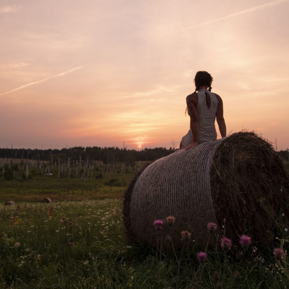 Zachód słońca Mazury